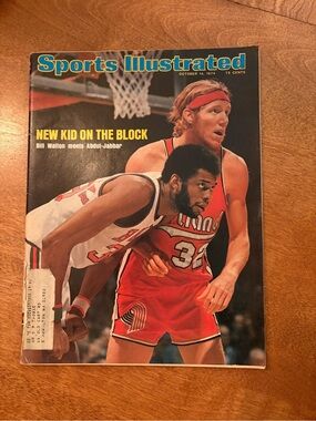 Sports Illustrated Magazine - Red & White Basketball Cover